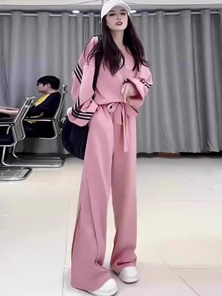 Street Fashion Hoodie - Casual Set for Women Autumn/Winter 2026