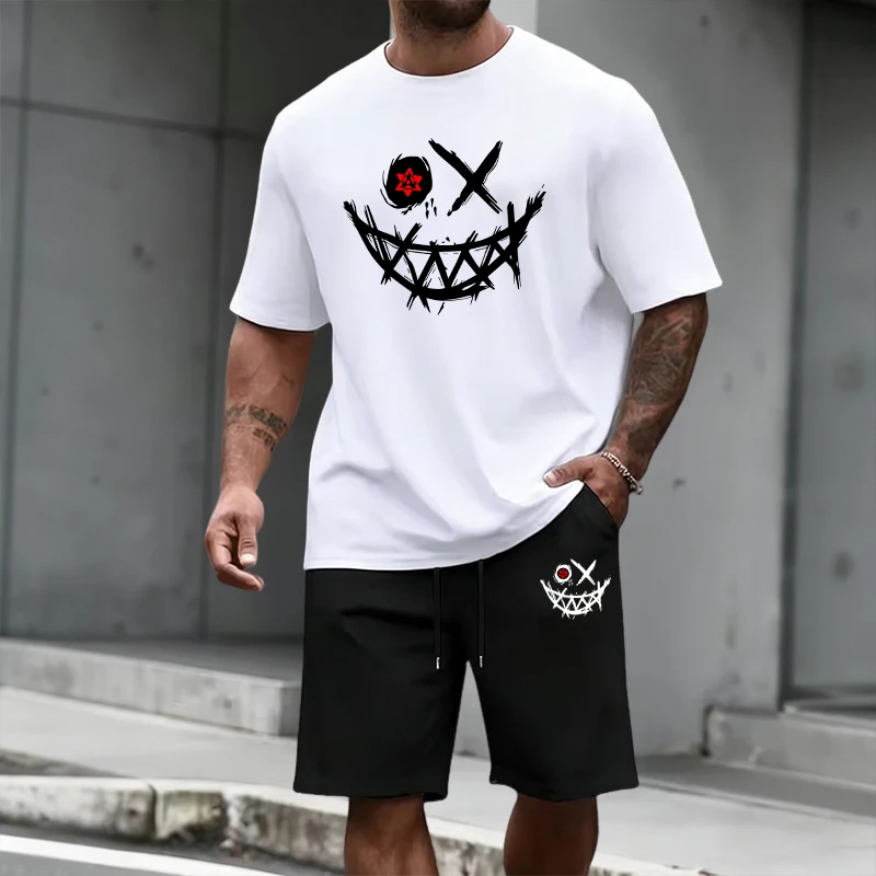 Street Fashion Tshirt - 2026 Summer Men's Set T-shirt&shorts Urban