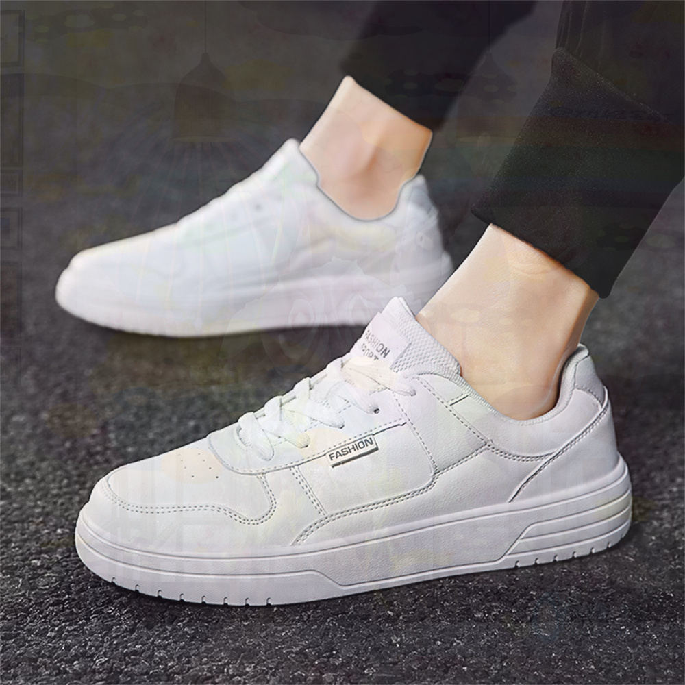 Street Fashion Uk - With Ties PU Leather Shoes 41