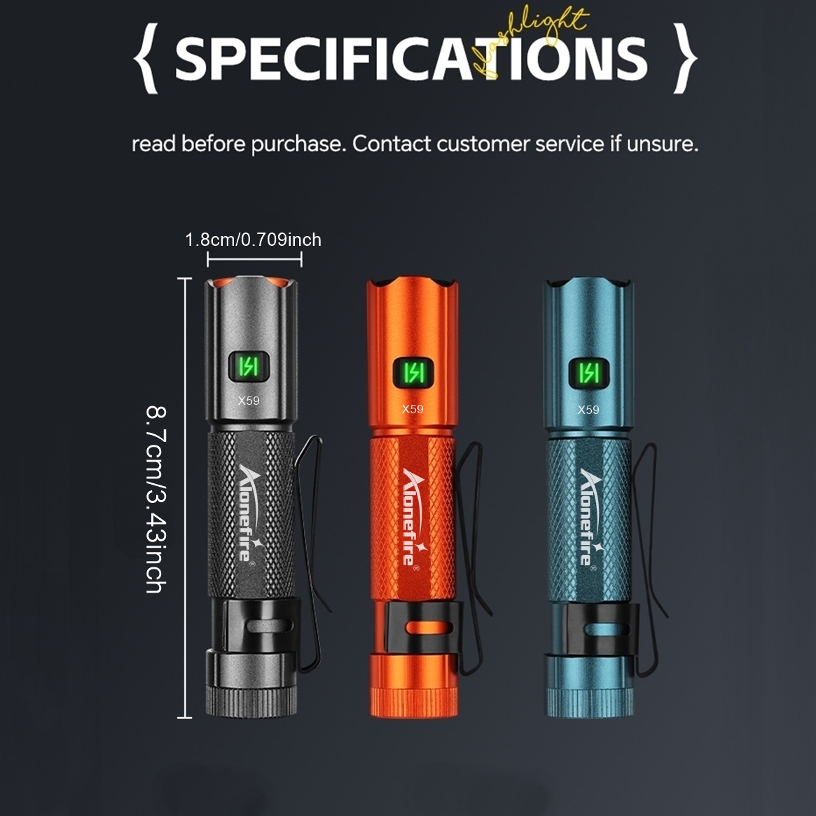 Street Fashion Blog - Mini EDC High Power Pen Flashlight