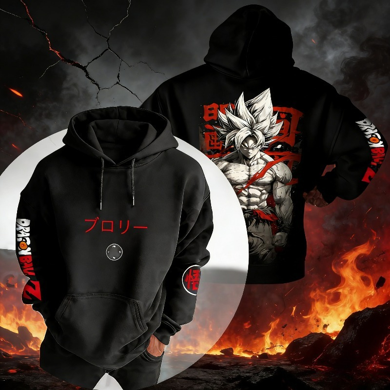 Street Fashion Hoodie - Dragon Ball Super Saiyan Son Goku