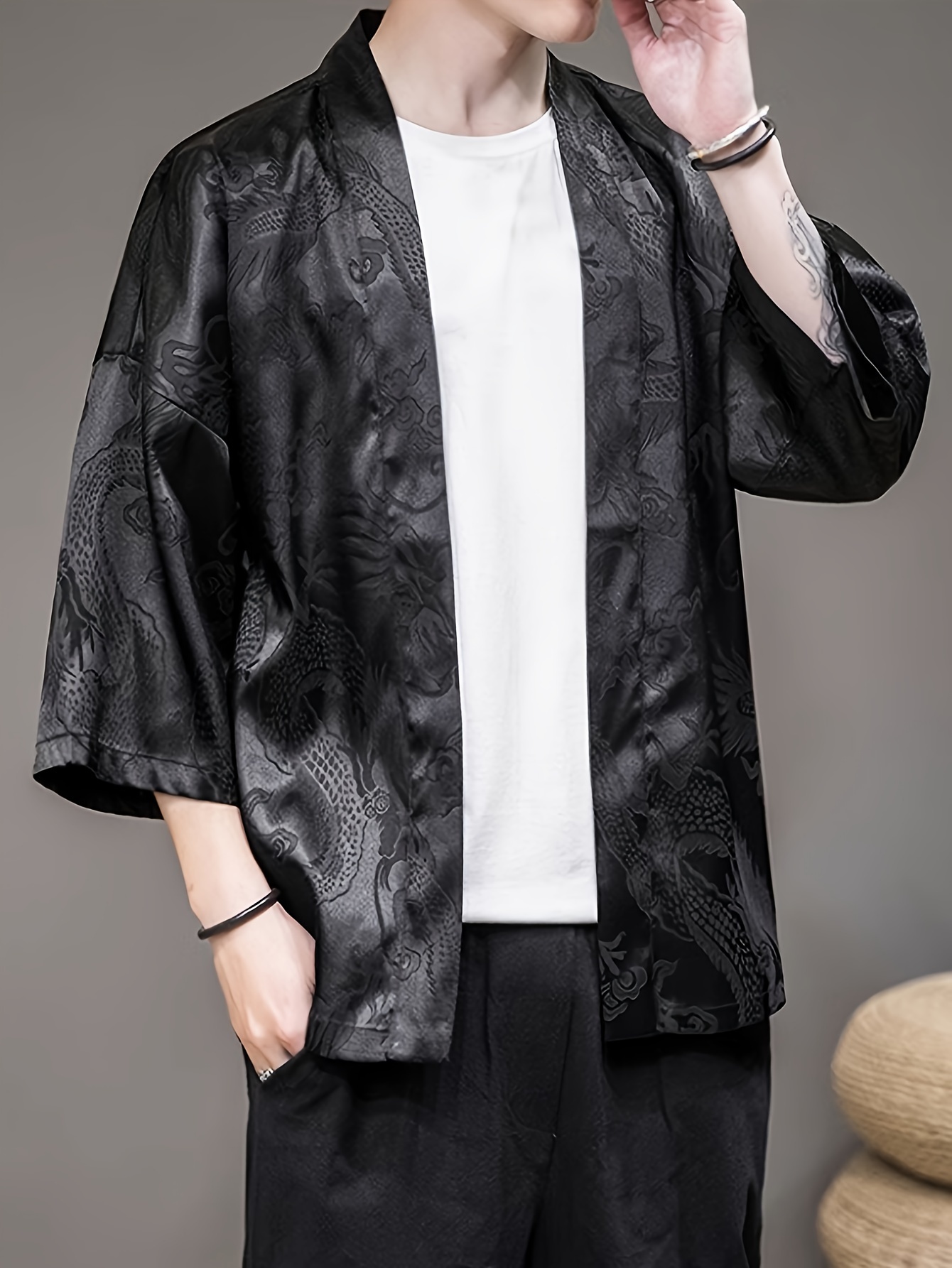 Street Fashion Designers - 2026 Summer Men's Kimono 3D Printed