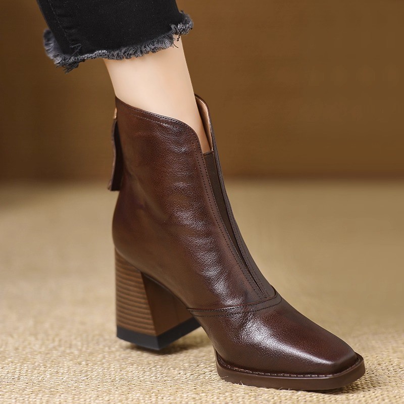 Street Fashion Luxury - Luxury Women's Ankle Boots Spring Autumn