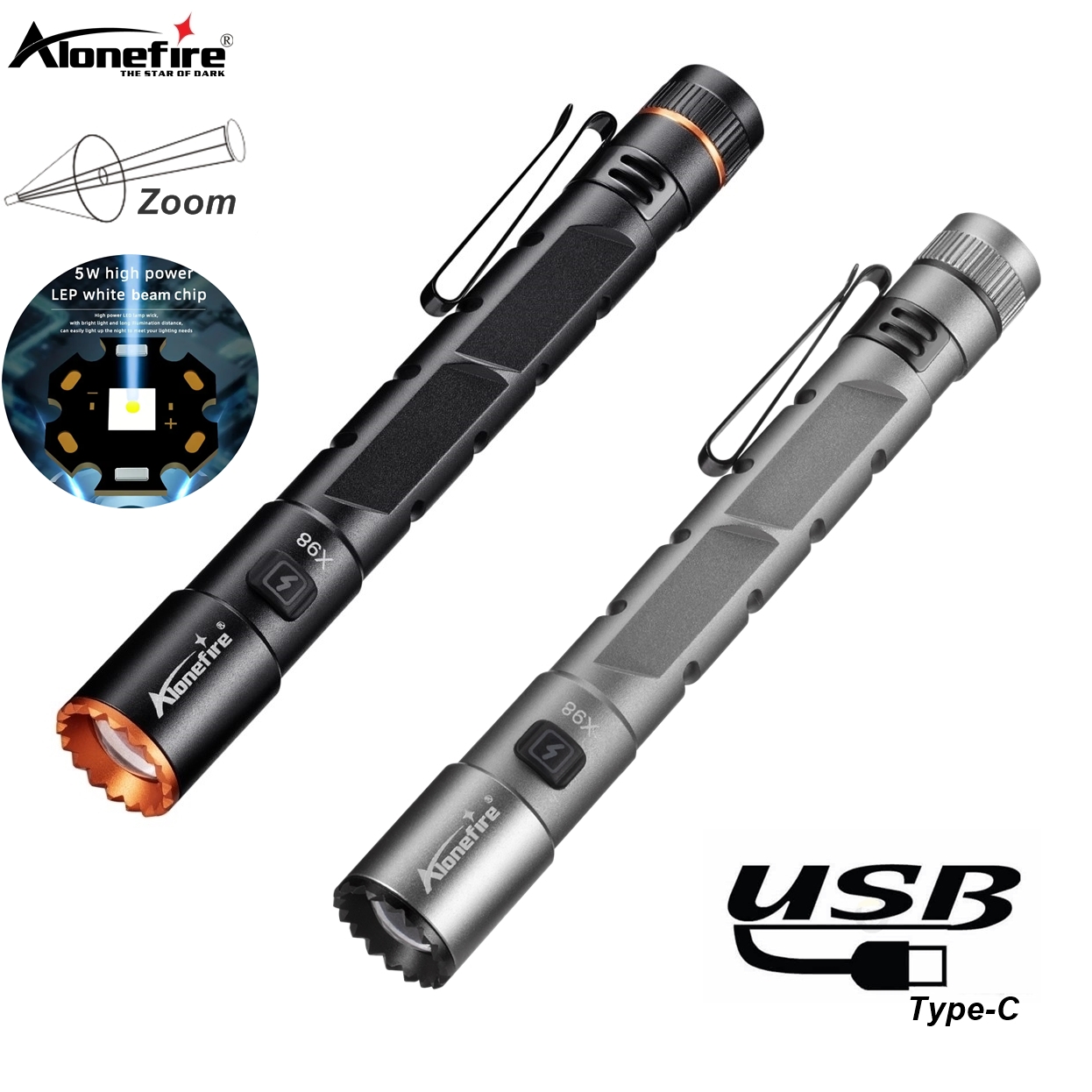 Street Fashion Blog - Alonefire Zoom Mini EDC Pen light