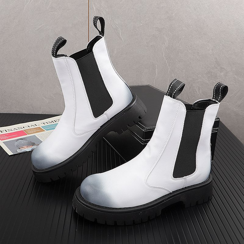 Street Fashion Luxury - Men Luxury Fashion Genuine Leather Boots