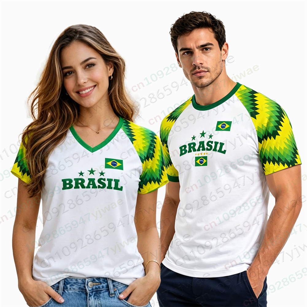 Street Fashion Brazil - 2026 Brazil Football Jersey Yellow Green