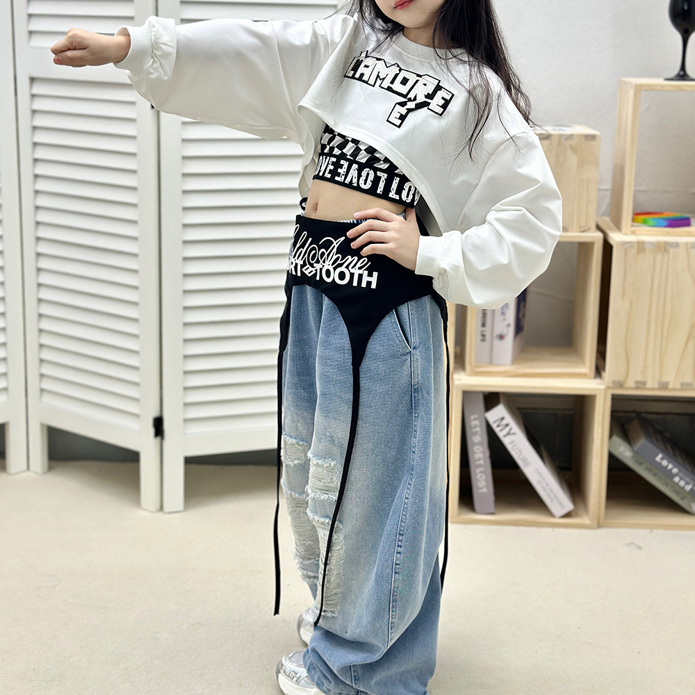 Hip Hop Girls Fashion K-pop Cr - Street Fashion Kpop review and price