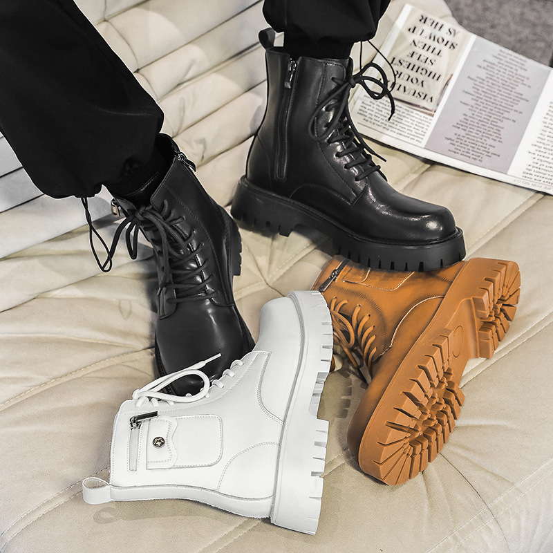 2025 Trend Men Boots Sneakers  - Street Fashion Punk review and price