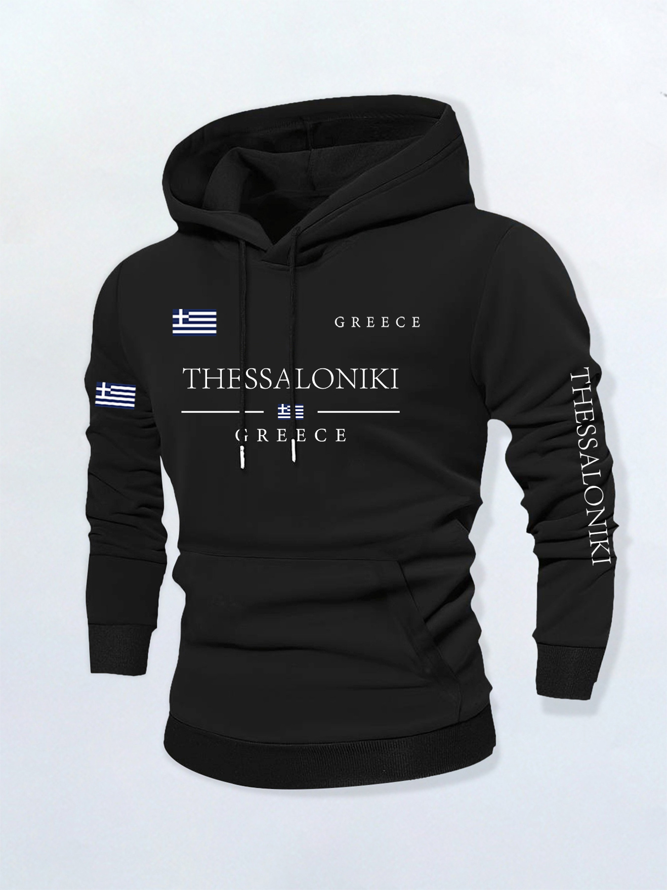 Men's long-sleeved sweatshirt, - Street Fashion Greece review and price