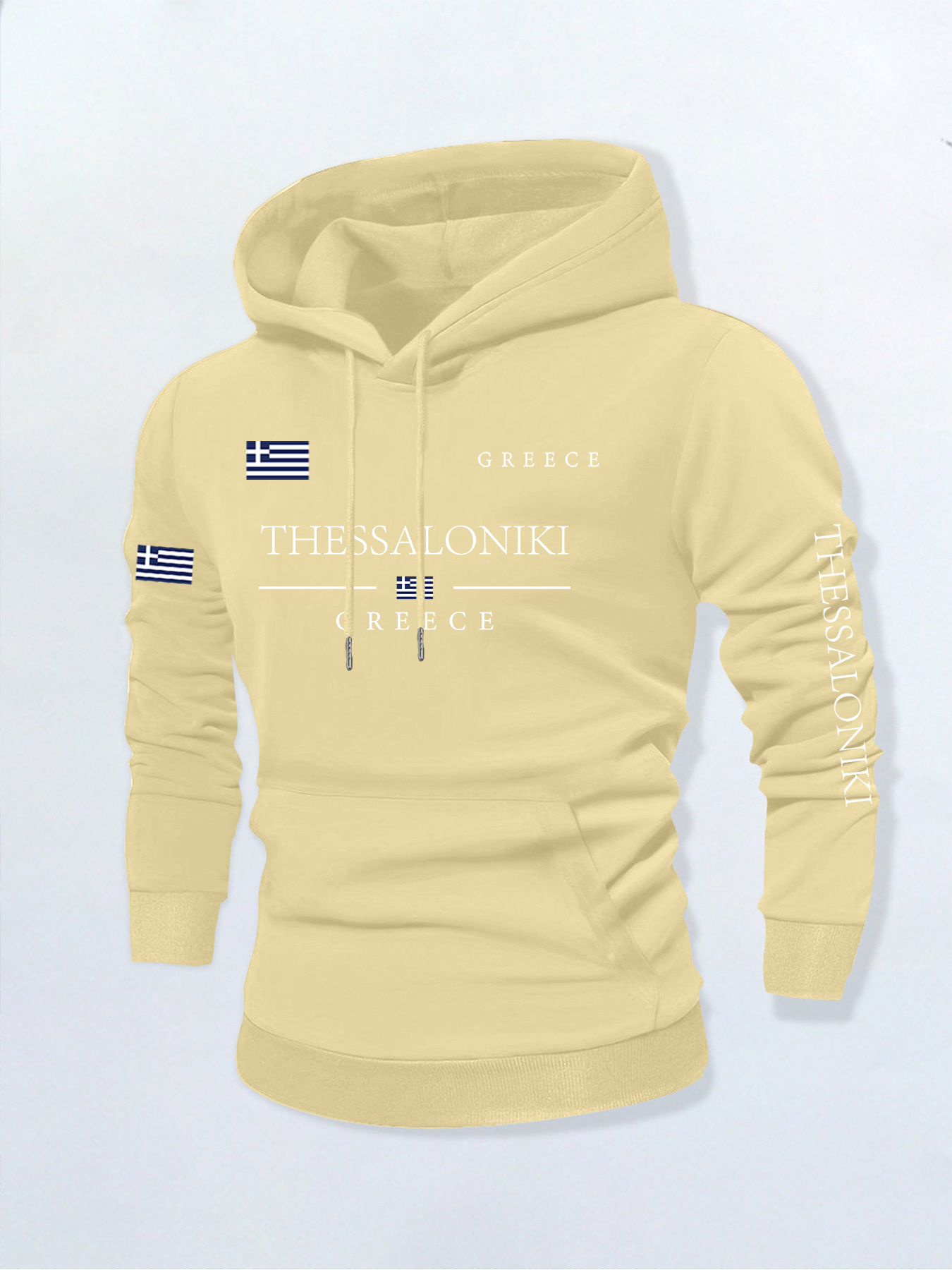 Men's long-sleeved sweatshirt, - Street Fashion Greece review and price