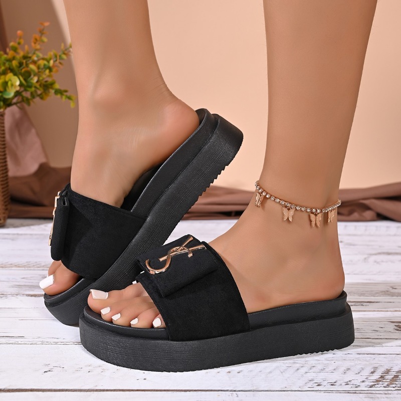 Slippers Luxury shoes Women Pl - Street Fashion Luxury review and price
