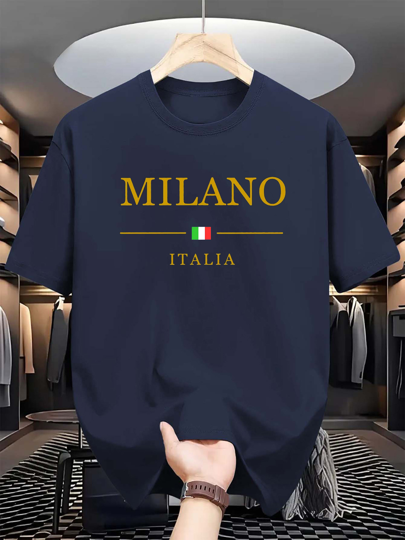 Italian Milan Print Men Women  - Street Fashion Of Milan review and price
