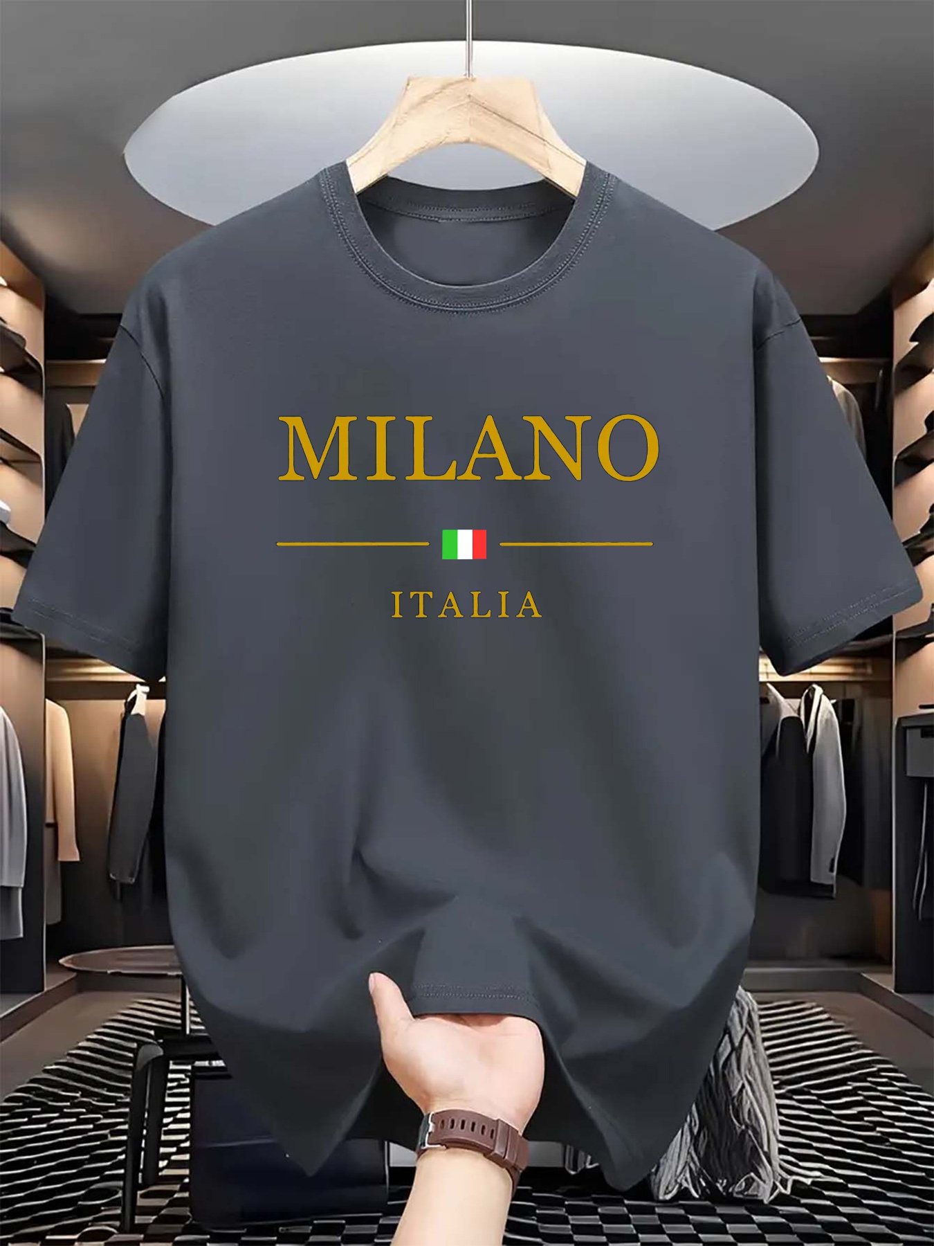 Italian Milan Print Men Women  - Street Fashion Of Milan review and price