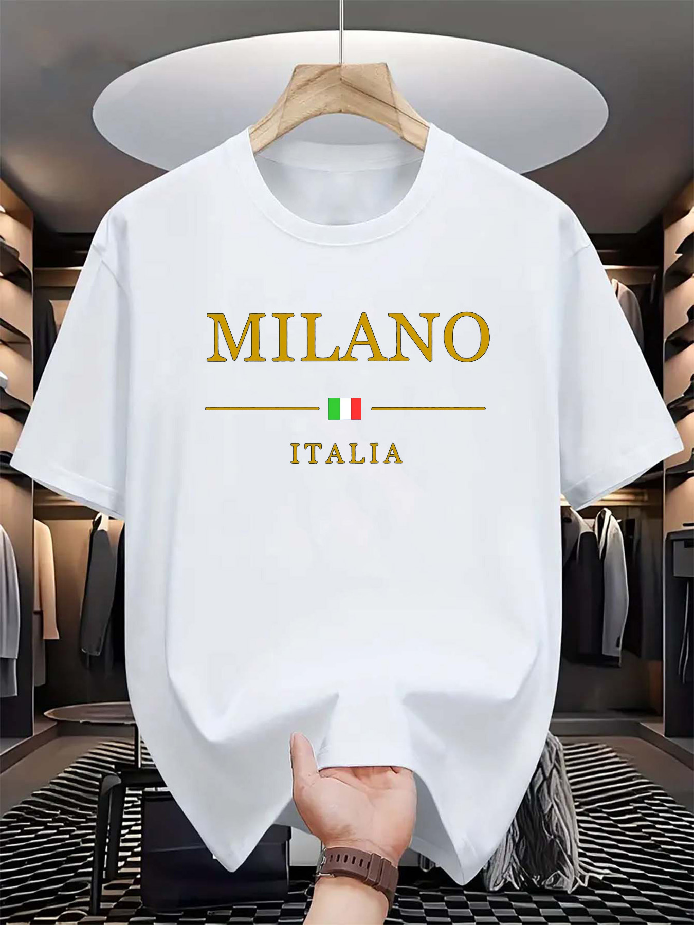 Italian Milan Print Men Women  - Street Fashion Of Milan review and price