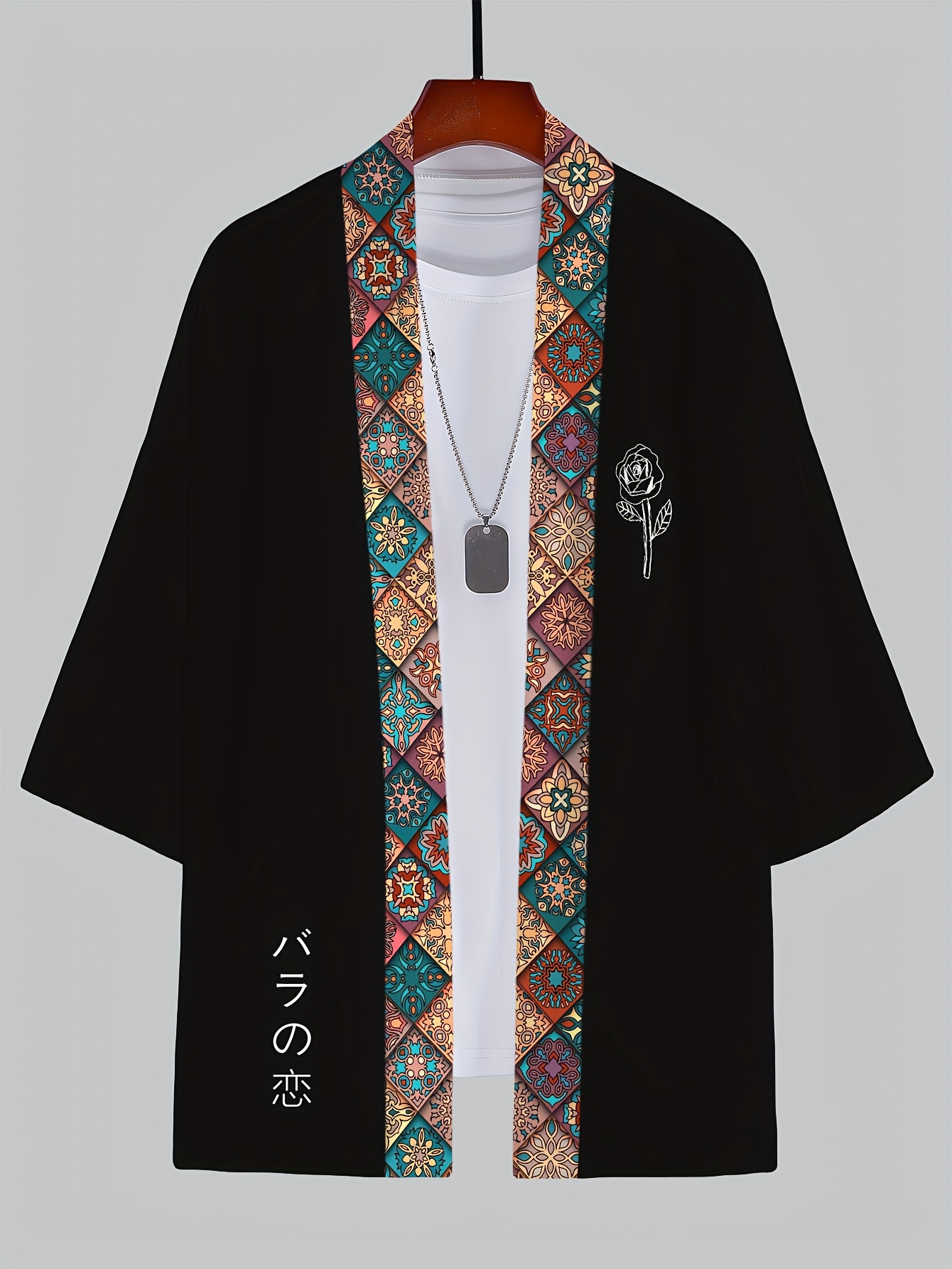 2026 Summer Men's Kimono 3D Pr - Street Fashion Designers review and price