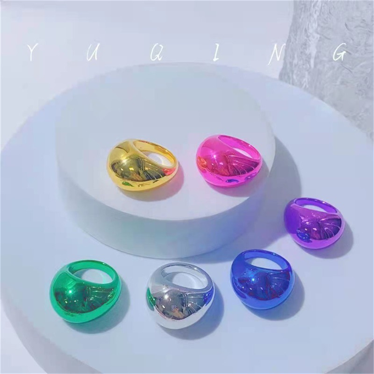 New Ins Retro Acrylic Fashion  - Street Fashion Blog review and price