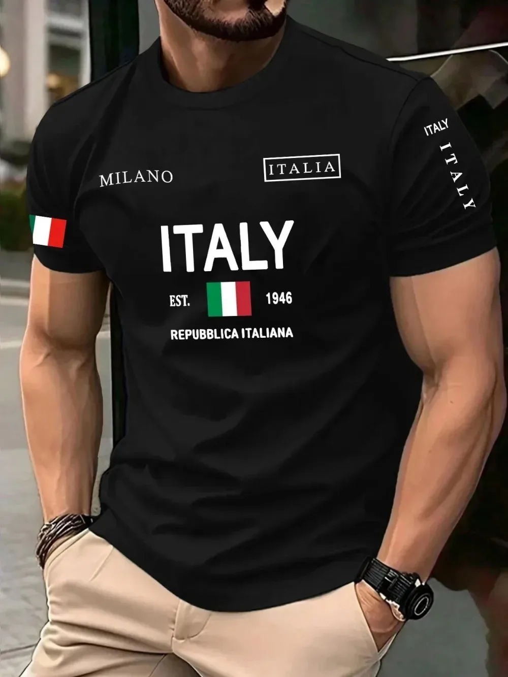 3D Print European  American Fa - Street Fashion Of Milan review and price