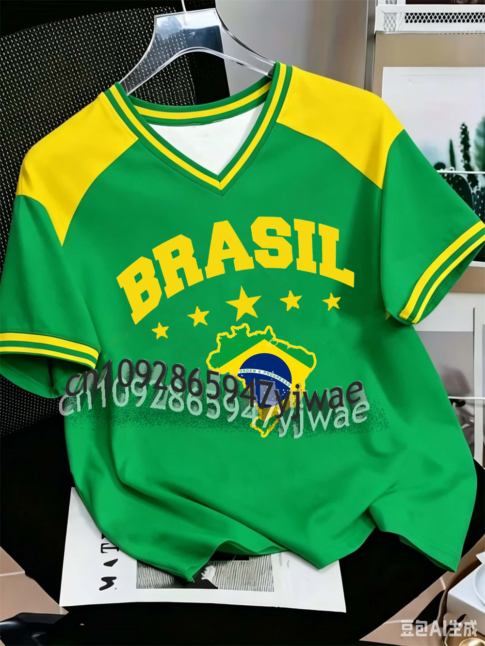 2026 Brazil Yellow Green Footb - Street Fashion Brazil review and price