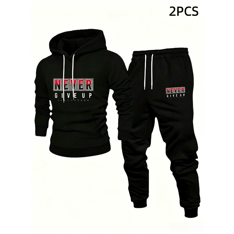 NEVER GIVE UP Alphabet Fashion - Street Fashion Hoodie review and price