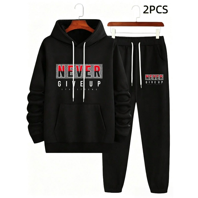 NEVER GIVE UP Alphabet Fashion - Street Fashion Hoodie review and price