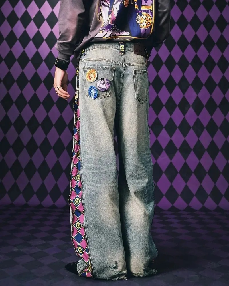 Y2K Streetwear Men Hip Hop Har - Street Fashion Jeans review and price