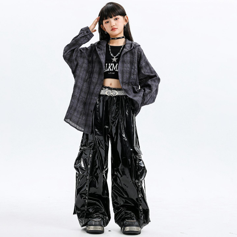 Girls Jazz Dance Costumes Hood - Street Fashion Kpop review and price