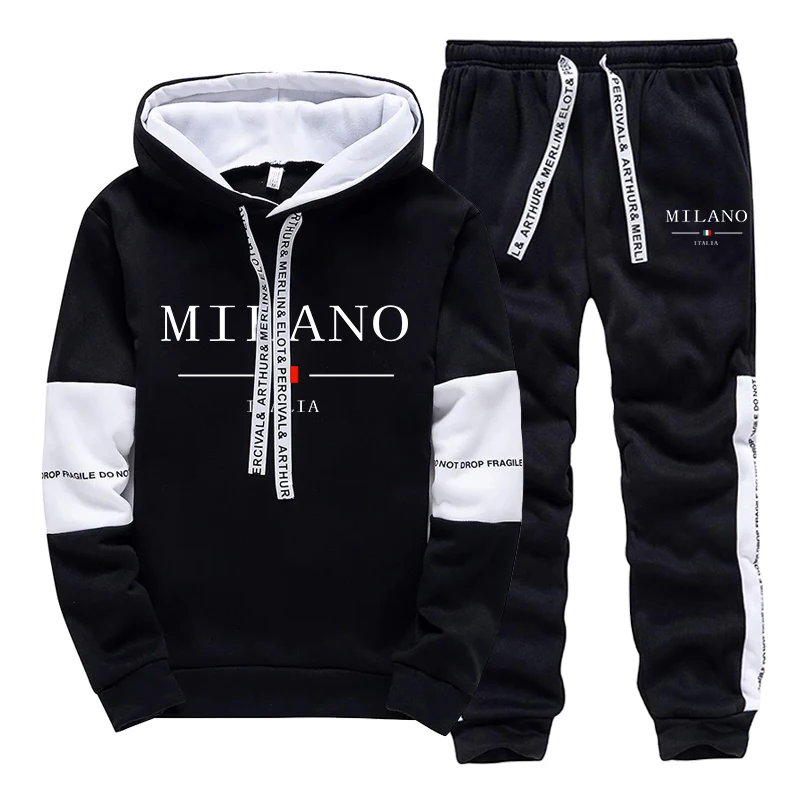 Men's Set/Hoodie/Pants Italy T - Street Fashion Hoodie review and price