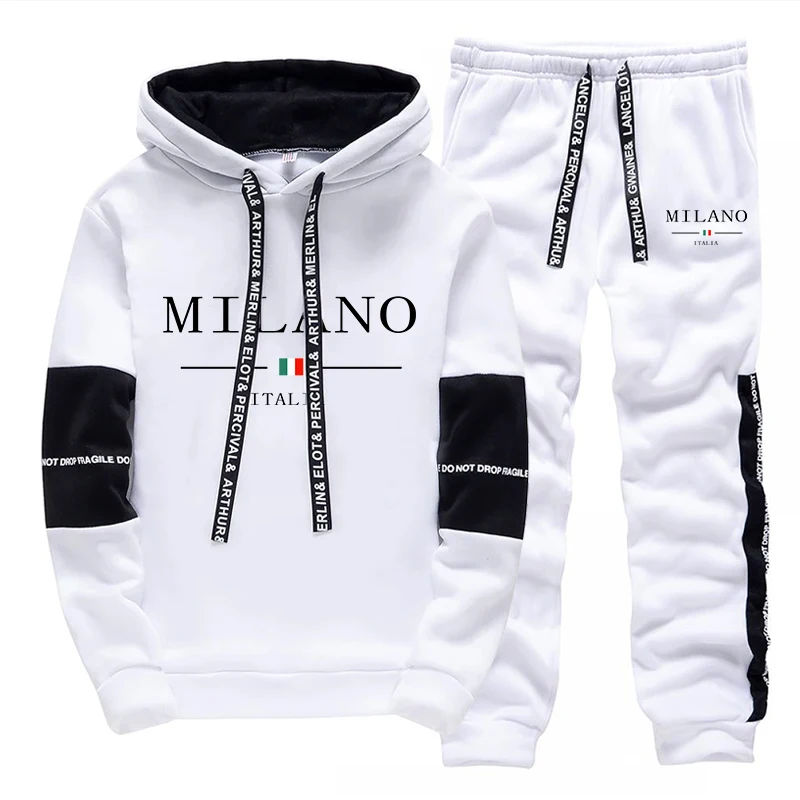 Men's Set/Hoodie/Pants Italy T - Street Fashion Hoodie review and price