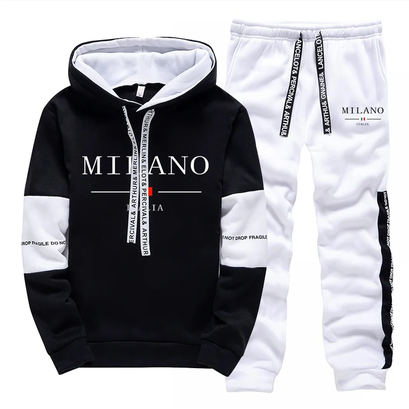Men's Set/Hoodie/Pants Italy T - Street Fashion Hoodie review and price
