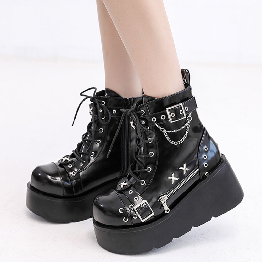 Brand New Ladies Goth Platform - Street Fashion Punk review and price