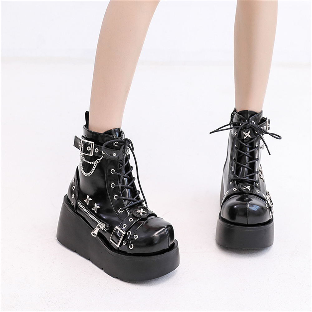 Brand New Ladies Goth Platform - Street Fashion Punk review and price