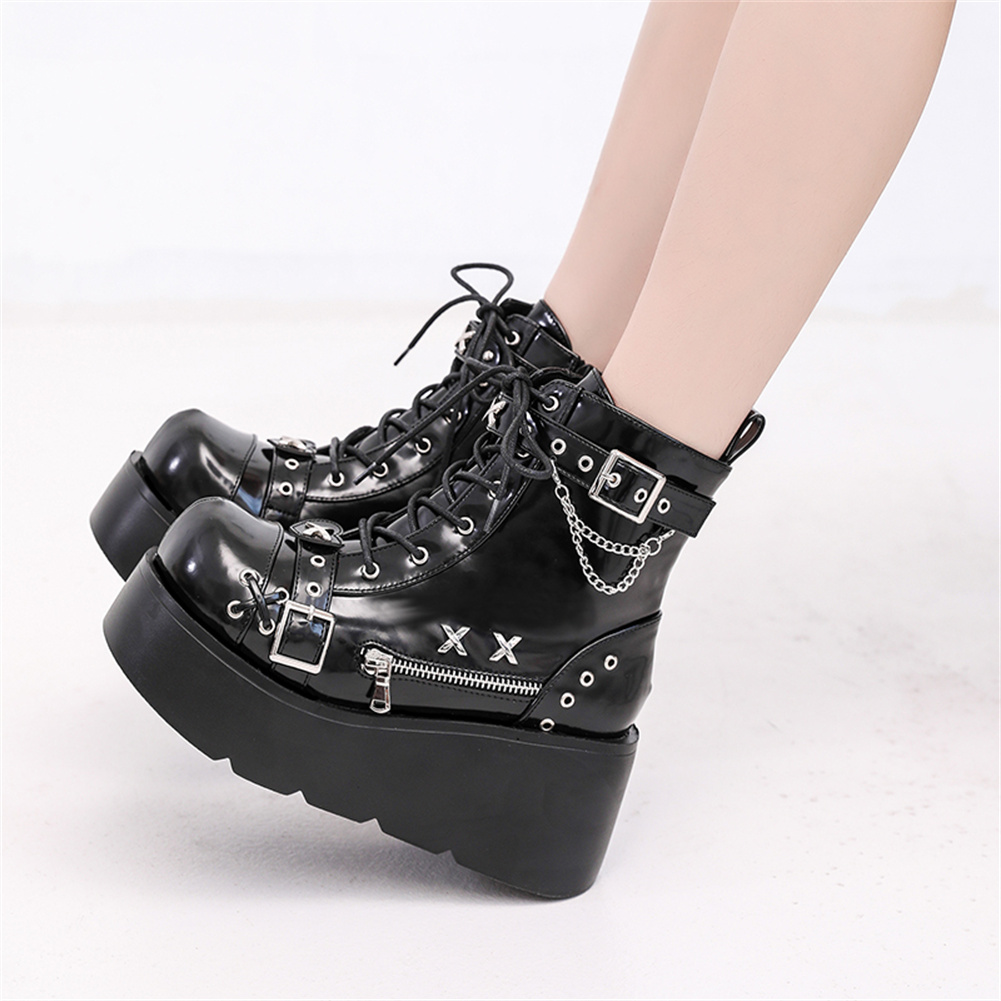 Brand New Ladies Goth Platform - Street Fashion Punk review and price