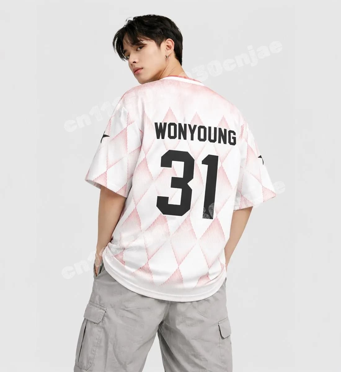 Kpop IVE Yujin 01 Diamond Latt - Street Fashion Kpop review and price