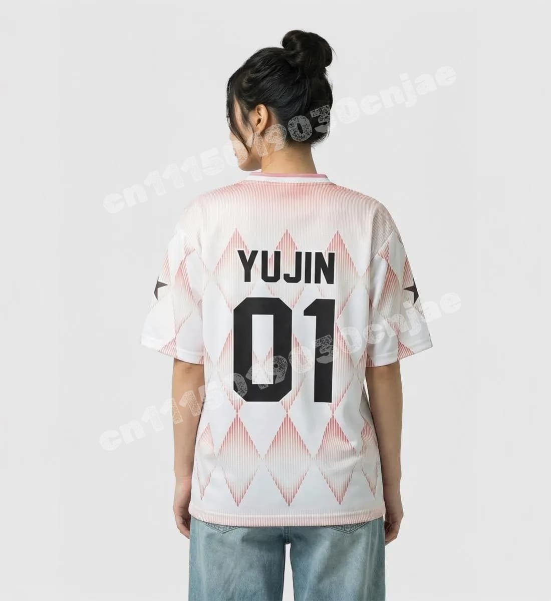 Kpop IVE Yujin 01 Diamond Latt - Street Fashion Kpop review and price