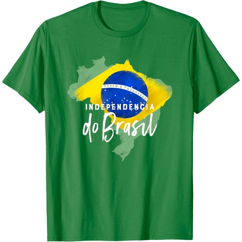 3D Printed Brazil Music T-Shir - Street Fashion Brazil review and price