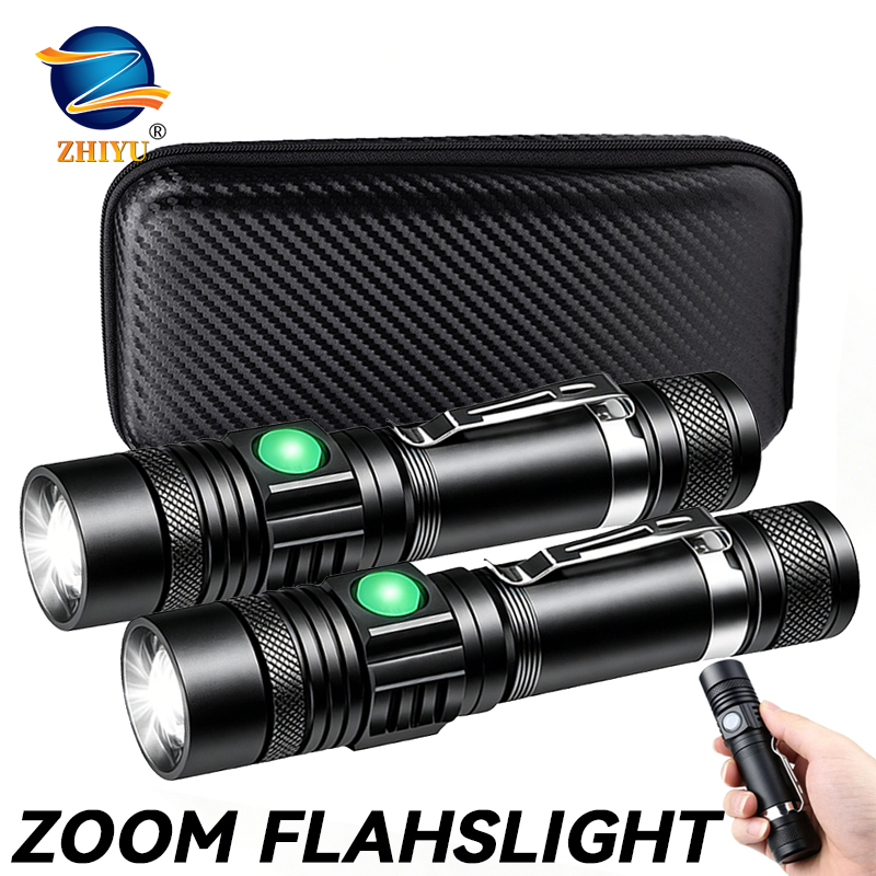 T6 LED Rechargeable Flashlight - Street Fashion Blog review and price