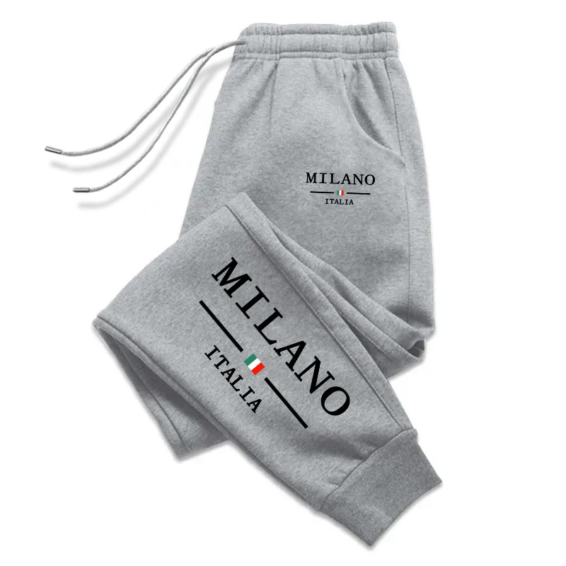 Milan Printed Mens Sweatpants  - Street Fashion Of Milan review and price