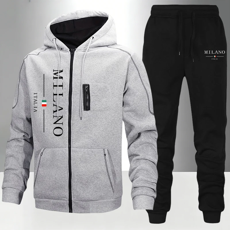 italy Fashion Men's Set/Coat/P - Street Fashion Hoodie review and price