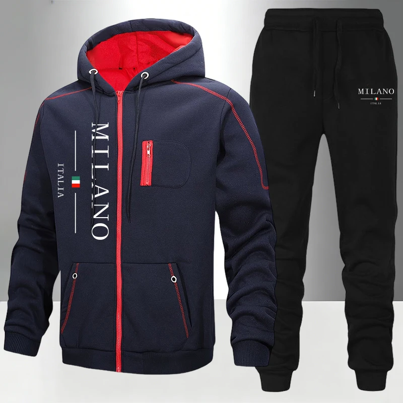 italy Fashion Men's Set/Coat/P - Street Fashion Hoodie review and price