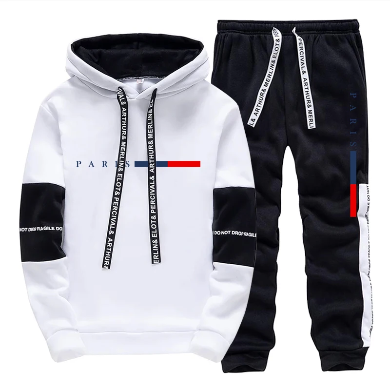 Men's Set/Hoodie/Pants Paris F - Street Fashion Hoodie review and price