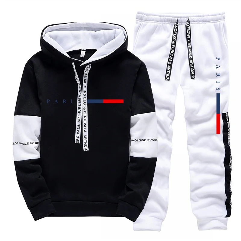 Men's Set/Hoodie/Pants Paris F - Street Fashion Hoodie review and price