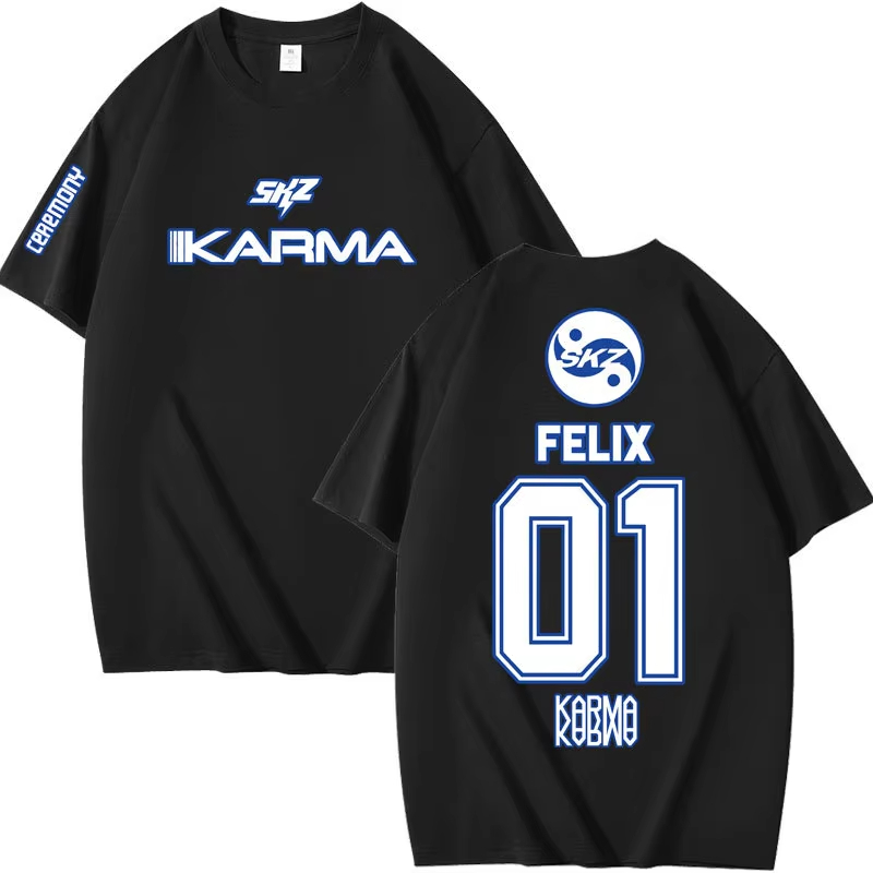 Popular Kpop KARMA Short Sleev - Street Fashion Kpop review and price