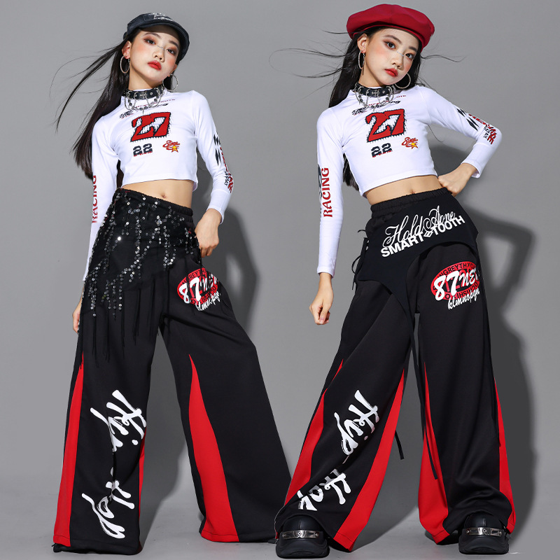 2025 Jazz Dance Clothes Girls  - Street Fashion Kpop review and price