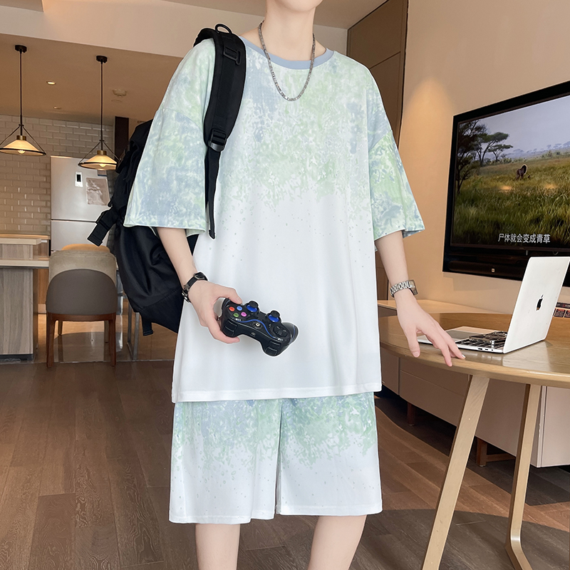 【Top 5-Point Pants】Men's T-Shi - Street Fashion Tshirt review and price