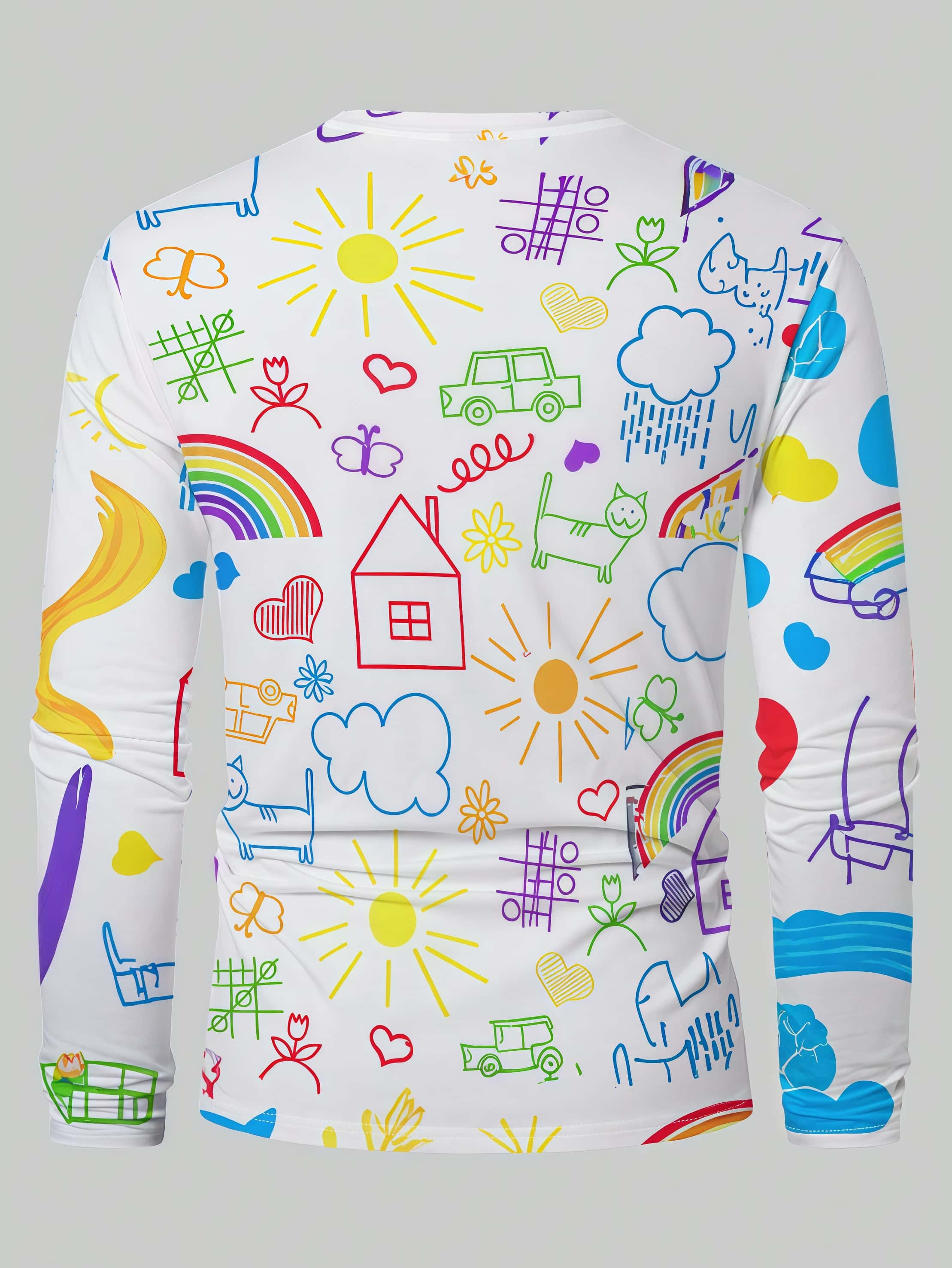 2026 New Dopamine Color Graffi - Street Fashion Tshirt review and price